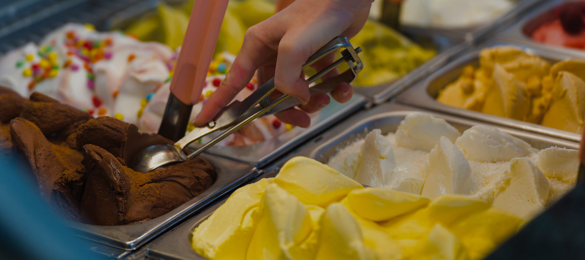 Professional ice cream mixes